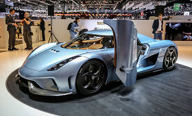 Ženevos automobilių parodoje pristatytas naujasis &bdquo;Koenigsegg Regera&ldquo;