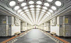 Įspūdingi Maskvos metro stočių interjerai