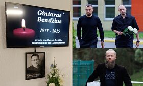 Atsisveikinimas su Gintaru Bendžium