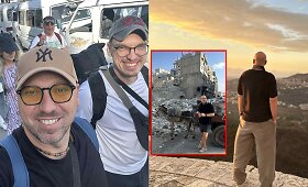 Manto Bertulio ir Remigijaus Žiogo kelionė į Siriją