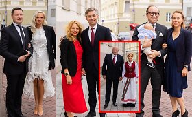 Prezidento rūmų i&scaron;kilmingo priėmimo svečiai