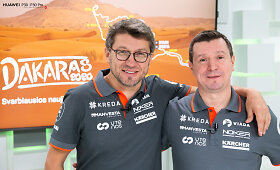 15min studijoje &ndash; Dakaro legenda A.Juknevičius ir D.Vaičiulis