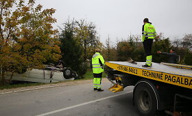 Panevėžyje vertėsi &bdquo;Ford&ldquo; mikroautobusas