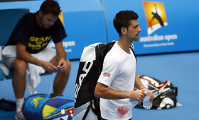 Geriausi pasaulio tenisininkai ruo&scaron;iasi &bdquo;Australian Open&ldquo; tunryrui