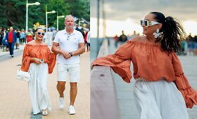 Inga ir Darius Budriai Palangoje