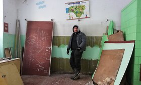 &Scaron;imtamečiame pastate gyvenantis Eugenijus Barzdžius