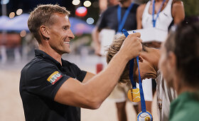Paai&scaron;kėjo geriausi Lietuvos paplūdimio tenisininkai