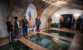 Naujojo JAV gynybos ata&scaron;ė akreditacijos ceremonija