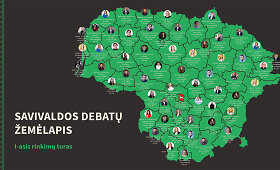 "Žinau, ką renku" organizuoja kandidatų į merus debatus