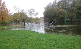 Patvinusiame Klaipėdos parke pagelbėtų valtis