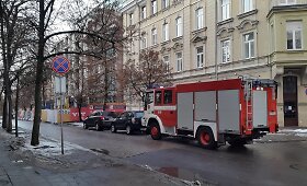 Vilniaus M.K.Čiurlionio gatvėje statybų aik&scaron;telėje rasta sviedinio tūta su paraku