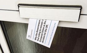 Agitacija prie&scaron; &bdquo;Brexit&ldquo; referendumą