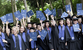 Vilniaus Gedimino technikos universiteto absolventų diplomų įteikimo i&scaron;kilmės