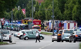 Miunchene aidėjo &scaron;ūviai 