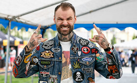 Tatuiruočių festivalio lankytojai Klaipėdoje ir i&scaron;skirtinis jų stilius