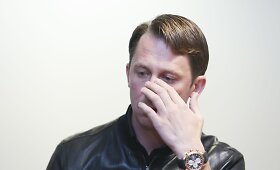 Egidijus Dragūnas teismo posėdyje