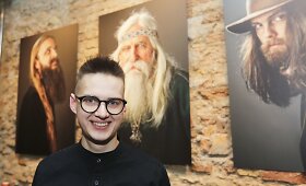 Parodos &bdquo;Įrėmink barzdą&ldquo; atidarymas
