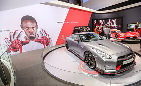 &bdquo;Nissan&ldquo;automobilių stendas Ženevoje