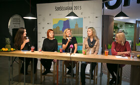 Moterų kino festivalio &bdquo;&Scaron;er&scaron;ėliafam&ldquo; spaudos konferencija