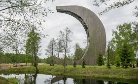 Kirkilų apžvalgos bok&scaron;tas &ndash; vieta, i&scaron; kurios galima i&scaron;vysti visą Biržų regioninio parko grožį
