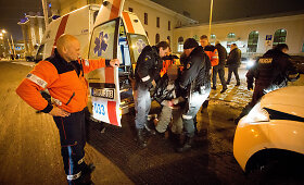 Medikams dėl agresyvaus vyro prireikė skubios pagalbos