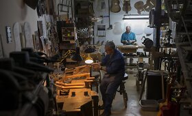 Ispani&scaron;kų gitarų dirbtuvės Madride