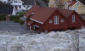 Po audros Norvegijoje kilo potvyniai, kokių &scaron;alis nematė 200 metų