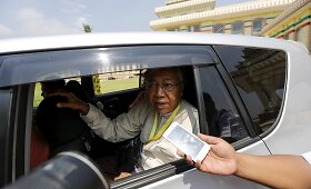 Mianmaro prezidentu i&scaron;rinktas Aung San Suu Kyi artimas patikėtinis