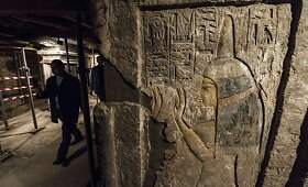 Archeologai beveik neabejoja rasiantys dar neaptiktų kriptų faraono Tutanchamono kape