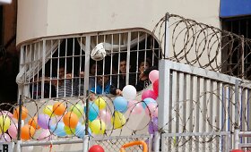 Kalinių tėvo dienos &scaron;ventė Limos kalėjime, Peru