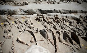 Atėnuose archeologai kasinėjimų metu atrado masinę kapavietę