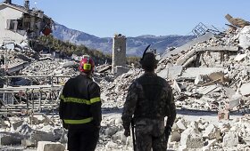 Italija po žemės drebėjimo