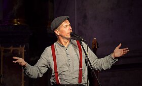 Andriaus Kaniavos kompaktinio disko &bdquo;Laivas restoranas&ldquo; pristatymas