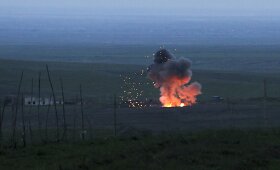 Kalnų Karabache atsinaujinę Azerbaidžano ir Armėnijos pajėgų susirėmimai