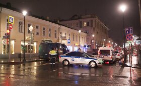 Sprogimo Maskvoje metu sužeisti trys žmonės