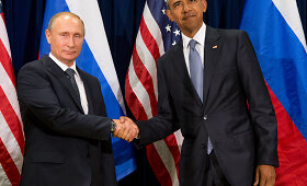 Vladimiro Putino ir Baracko Obamos susitikimas