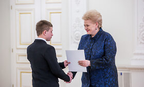Prezidentūroje apdovanoti Specialiųjų žaidynių medalininkai