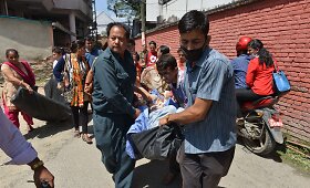 Nepalą sudrebino dar vienas galingas 7,4 balų žemės drebėjimas
