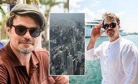 Leonardas Pobedonoscevas ir Audrius Bružas &ndash; Dubajuje