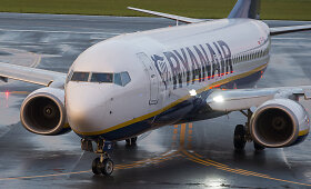Grįžo &bdquo;Ryanair&ldquo; lėktuvas i&scaron; Minsko