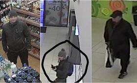 Kauno policija ie&scaron;ko &scaron;ių vyrų