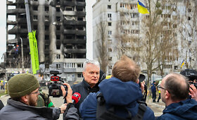 Gitano Nausėdos vizitas Ukrainoje