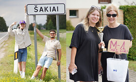 M-1 vedėjai &Scaron;akiuose apdovanojo nieko dėl laimėjimo nepadariusią Liudžių &scaron;eimą.