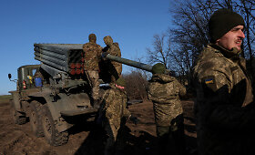 Ukrainos kariai Bachmute ir jo regione