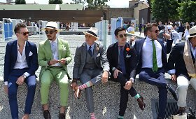 Florencijoje vykstančioje vyrų mados savaitėje &bdquo;Pitti Uomo&ldquo; &ndash; stilingų vyrų triumfas