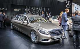 &bdquo;Mercedes-Benz Pullman&ldquo; debiutas Ženevos automobilių parodoje