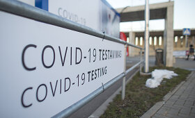 Covid-19 patikros punktas Vilniaus oro uoste
