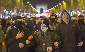 Policininkų protestas Prancūzijoje