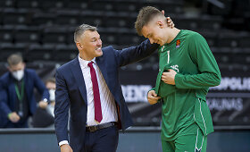 Marek Blaževič nepraleido progos susitikti su &Scaron;arūnu Jasikevičiumi