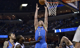 Domanto Sabonio ir &bdquo;Thunder&ldquo; vargai Memfyje
